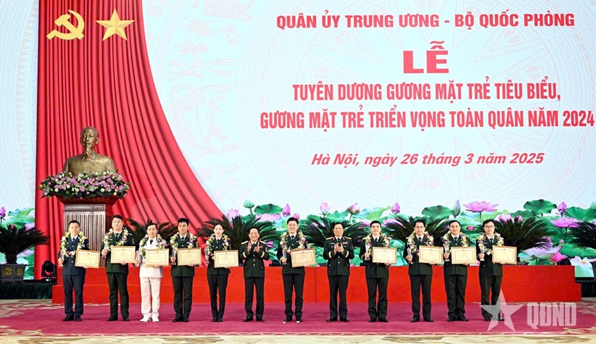 Đại tướng Phan Văn Giang dự Lễ tuyên dương Gương mặt trẻ tiêu biểu, Gương mặt trẻ triển vọng toàn quân năm 2024