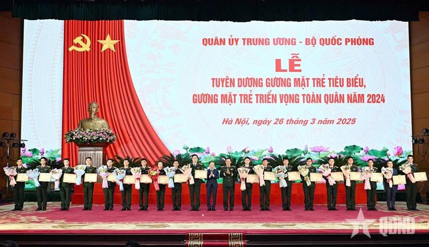 Đại tướng Phan Văn Giang dự Lễ tuyên dương Gương mặt trẻ tiêu biểu, Gương mặt trẻ triển vọng toàn quân năm 2024