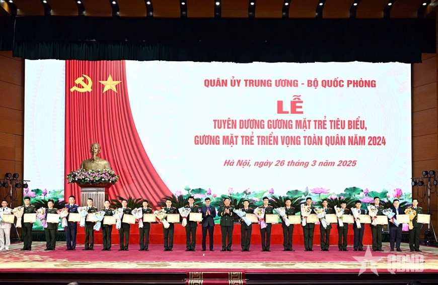 Đại tướng Phan Văn Giang dự Lễ tuyên dương Gương mặt trẻ tiêu biểu, Gương mặt trẻ triển vọng toàn quân năm 2024