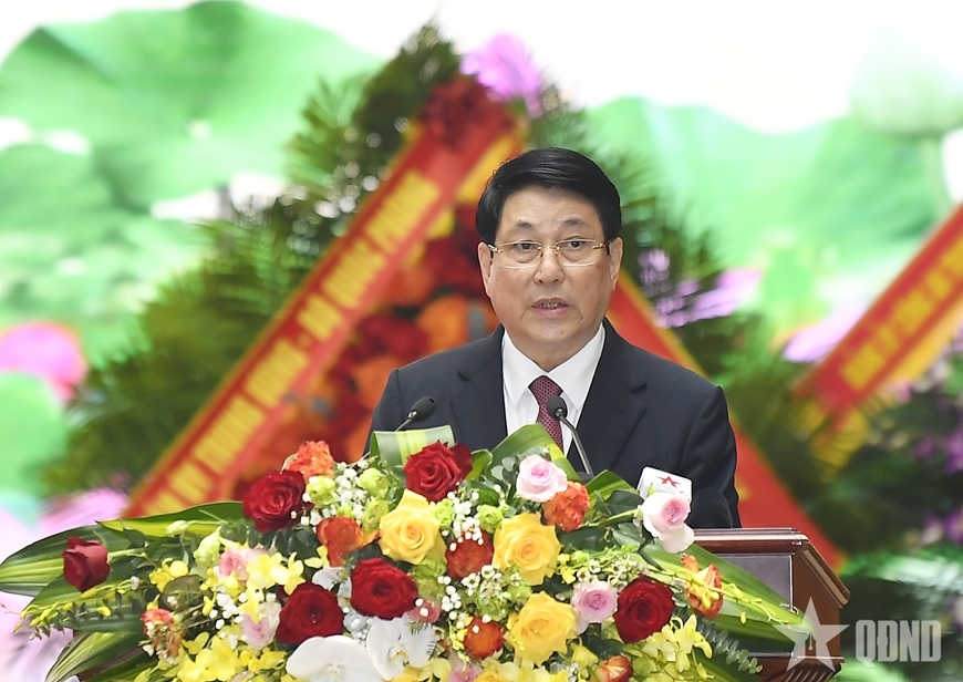 Chủ tịch nước Lương Cường dự Lễ kỷ niệm 90 năm Ngày truyền thống Dân quân tự vệ Việt Nam