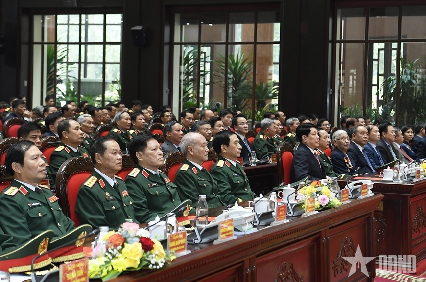 Chủ tịch nước Lương Cường dự Lễ kỷ niệm 90 năm Ngày truyền thống Dân quân tự vệ Việt Nam
