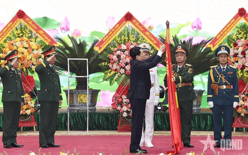 Chủ tịch nước Lương Cường dự Lễ kỷ niệm 90 năm Ngày truyền thống Dân quân tự vệ Việt Nam