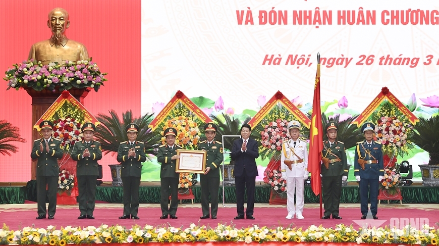 Chủ tịch nước Lương Cường dự Lễ kỷ niệm 90 năm Ngày truyền thống Dân quân tự vệ Việt Nam