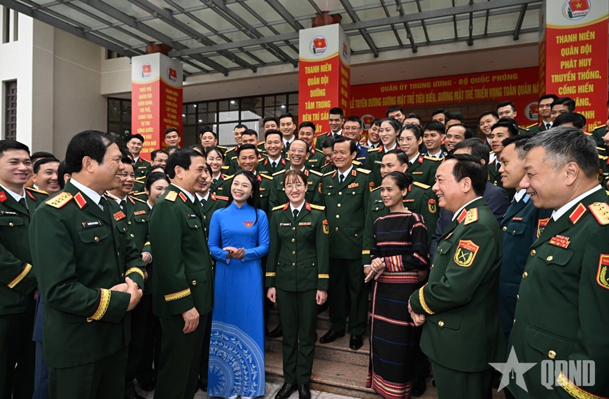 Đại tướng Phan Văn Giang dự Lễ tuyên dương Gương mặt trẻ tiêu biểu, Gương mặt trẻ triển vọng toàn quân năm 2024
