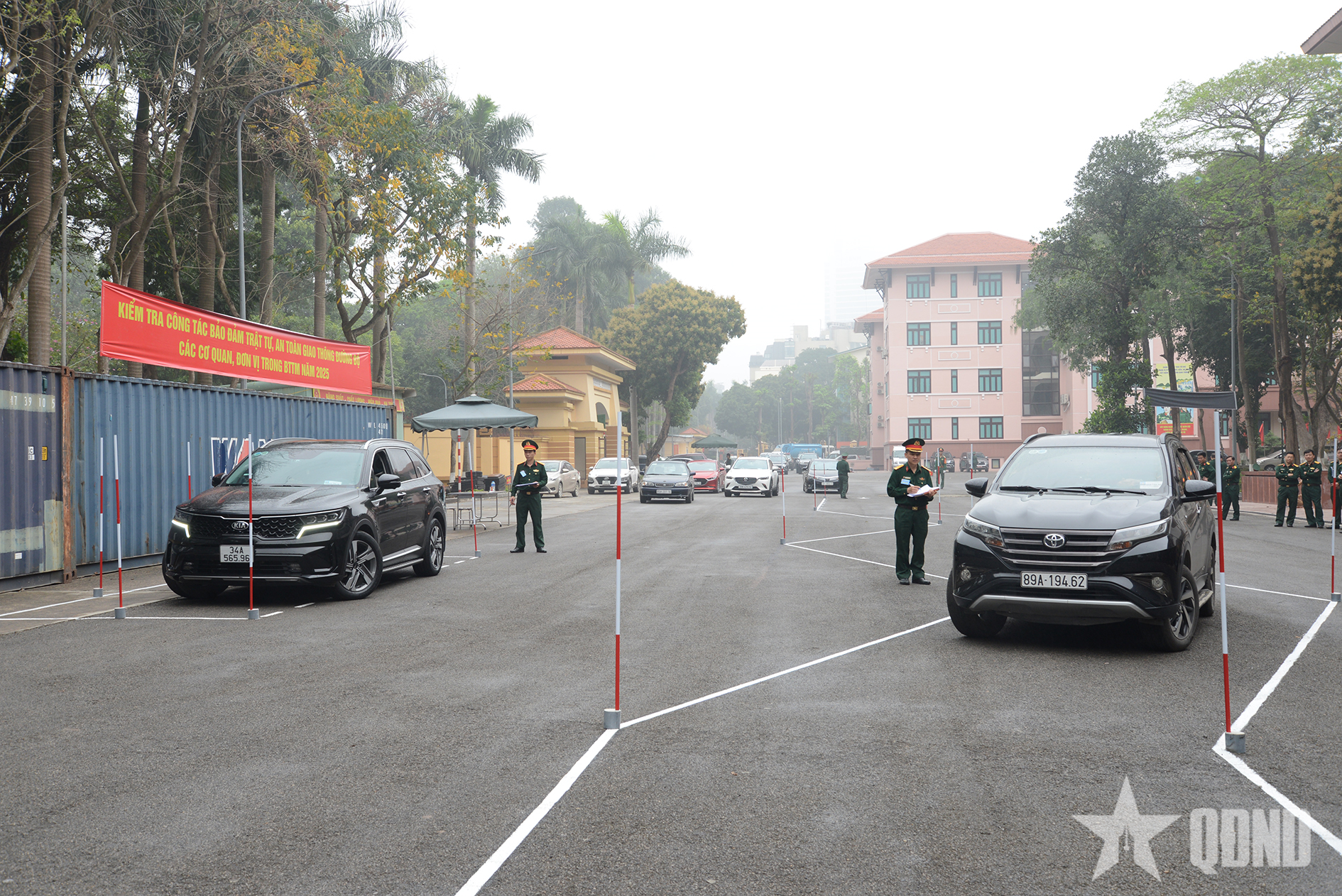 Bộ Tổng Tham mưu kiểm tra công tác bảo đảm trật tự an toàn giao thông đường bộ