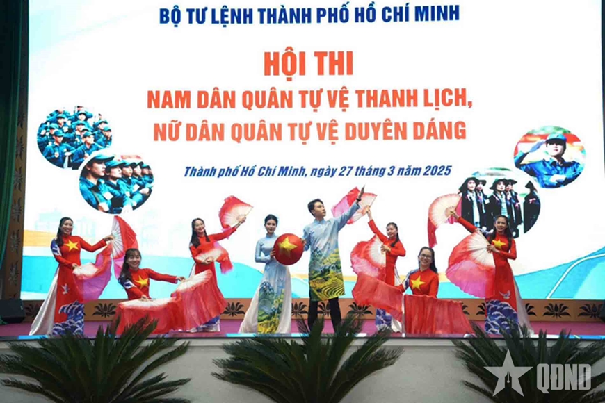 Bộ tư lệnh TP Hồ Chí Minh tổ chức Hội thi dân quân tự vệ thanh lịch
