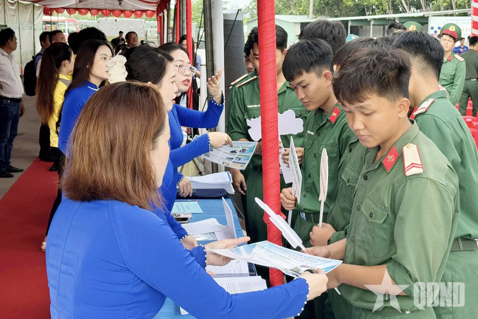 Bình Dương: Nhiều hoạt động thiết thực hỗ trợ thanh niên xuất ngũ
