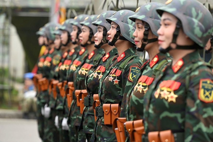 Lực lượng diễu binh, diễu hành sẵn sàng "Nam tiến"