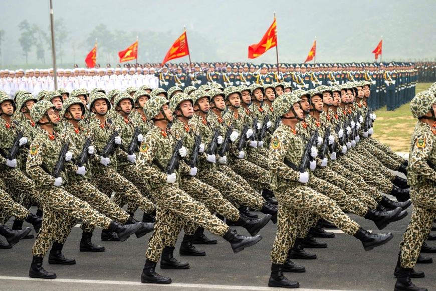 Lực lượng diễu binh, diễu hành sẵn sàng "Nam tiến"