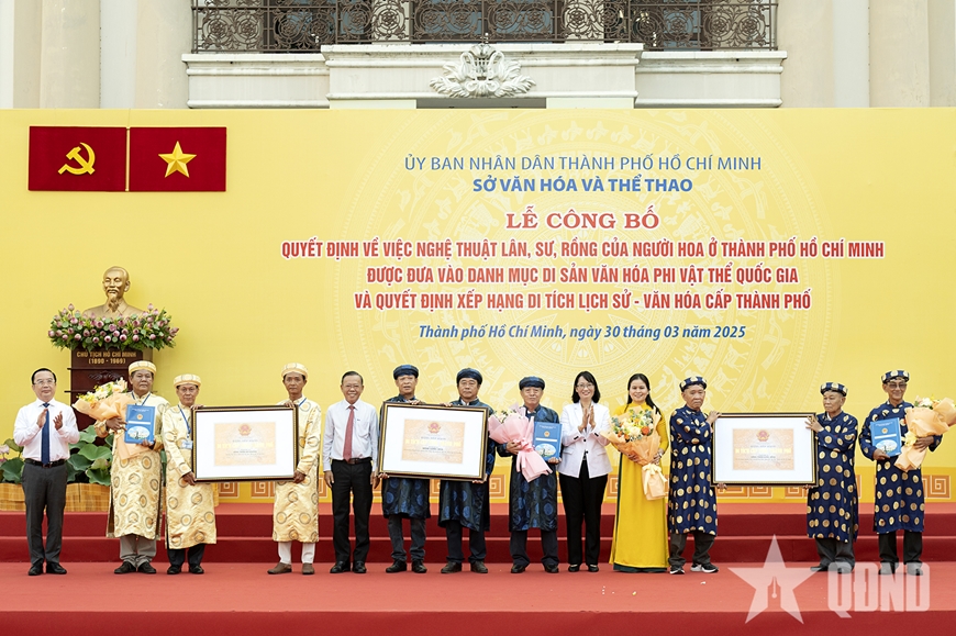 Đưa nghệ thuật lân, sư, rồng vào danh mục di sản văn hóa phi vật thể Quốc gia
