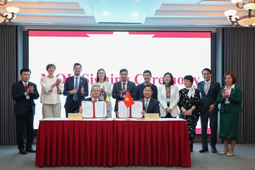 Thúc đẩy hợp tác khoa học, nghiên cứu và đào tạo giữa Việt Nam và Bỉ