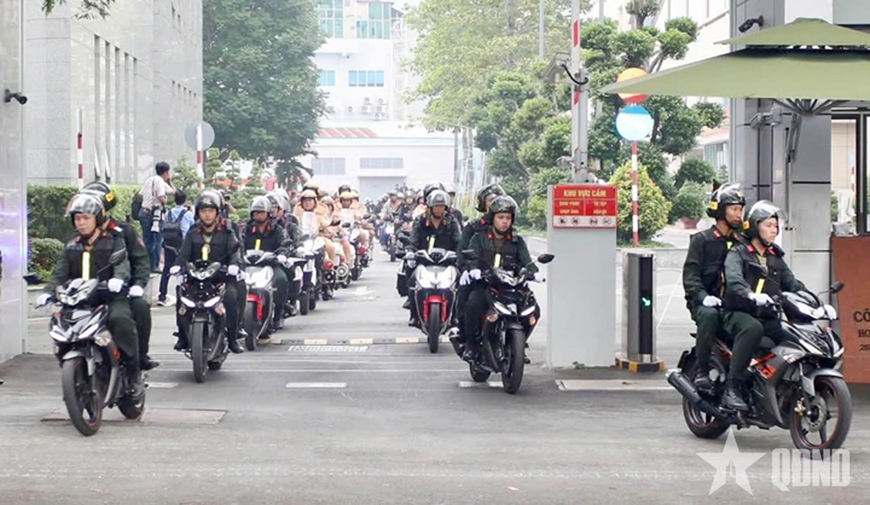Công an TP Hồ Chí Minh ra quân cao điểm trấn áp tội phạm