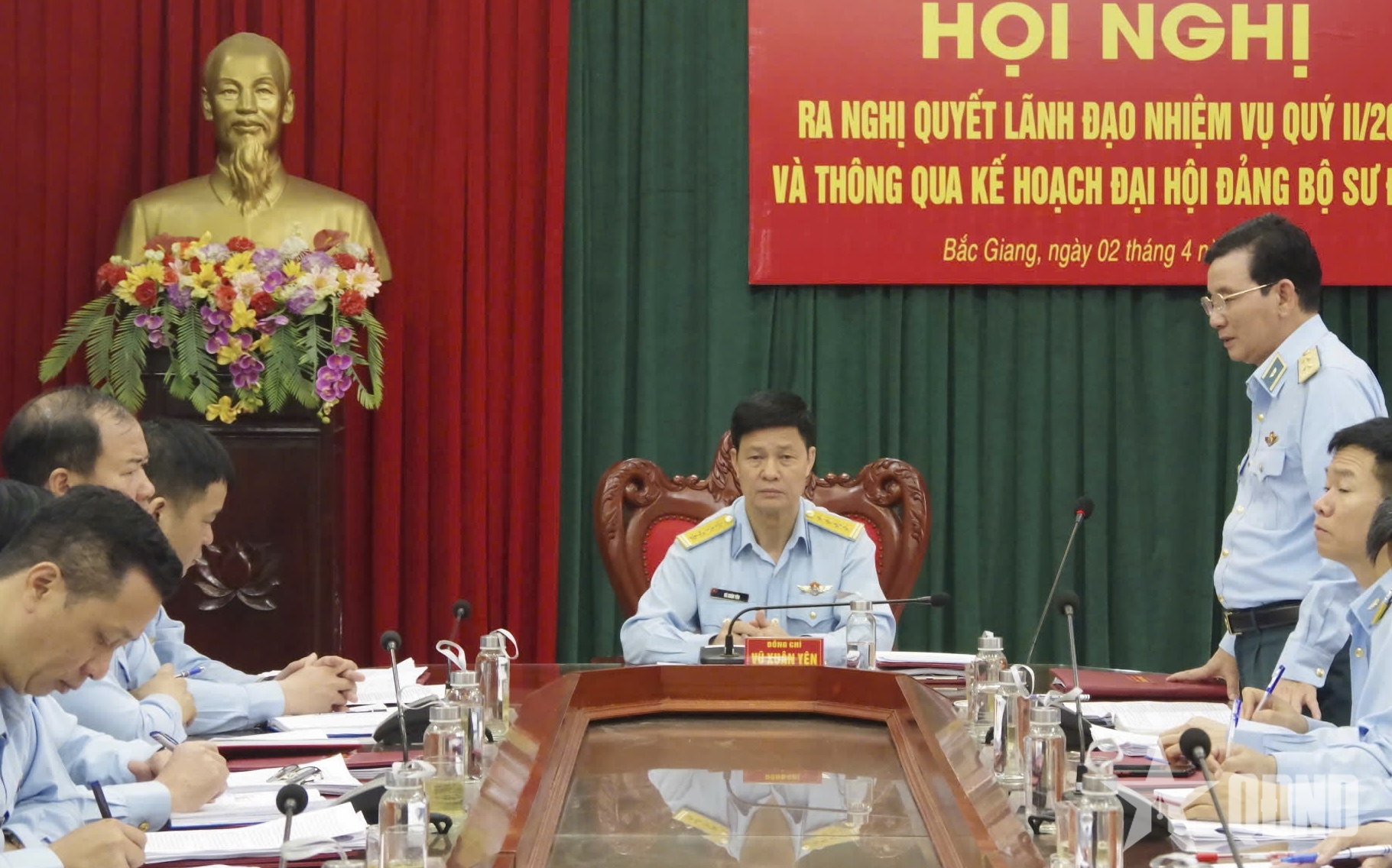 Đảng ủy Sư đoàn 365 tổ chức Hội nghị ra nghị quyết lãnh đạo nhiệm vụ quý II năm 2025