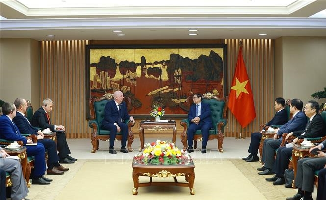Thủ tướng Phạm Minh Chính tiếp Phó thủ tướng Cộng hòa Belarus