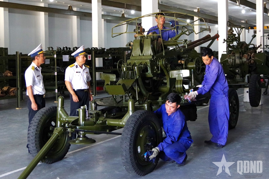 Trung tâm Bảo đảm Kỹ thuật 719 bảo quản, bảo dưỡng trang bị kỹ thuật an toàn, hiệu quả