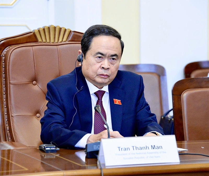 Chủ tịch Quốc hội Trần Thanh Mẫn tiếp Chủ tịch Nhóm Nghị sĩ hữu nghị Armenia -Việt Nam
