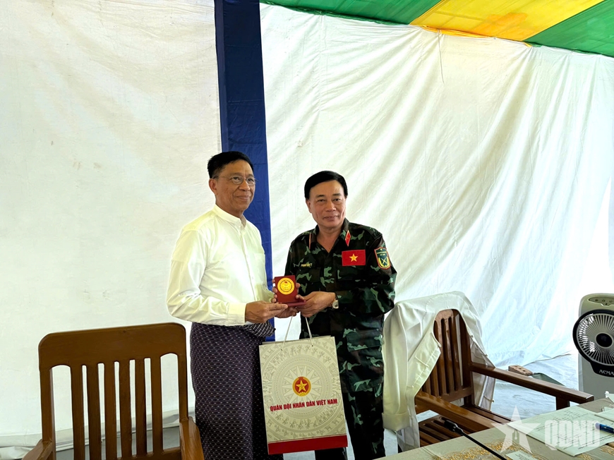 Myanmar cảm ơn lực lượng cứu hộ cứu nạn Việt Nam