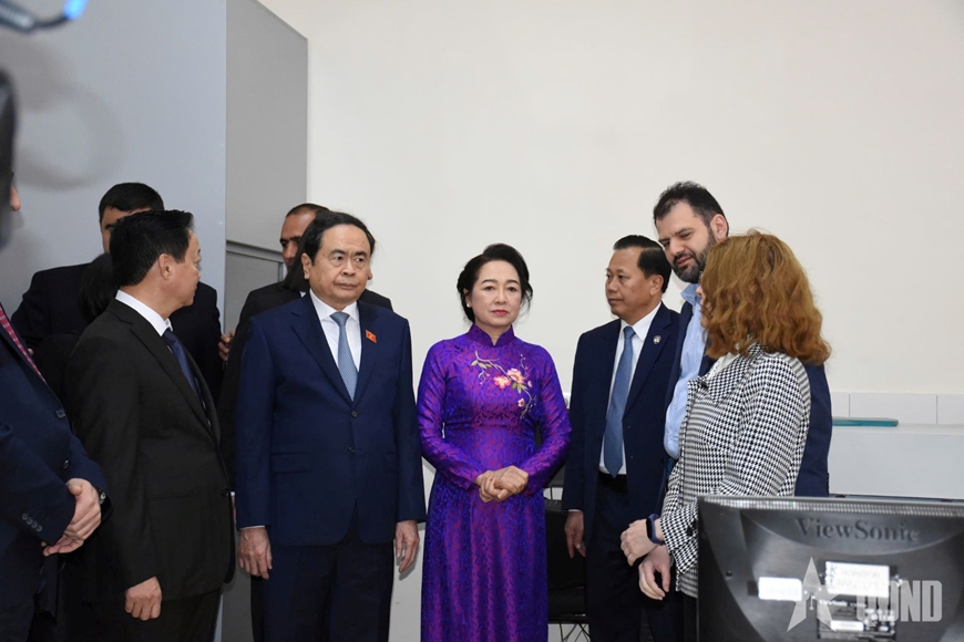Chủ tịch Quốc hội Trần Thanh Mẫn và Phu nhân thăm Trường Đại học Tổng hợp Quốc gia Yerevan