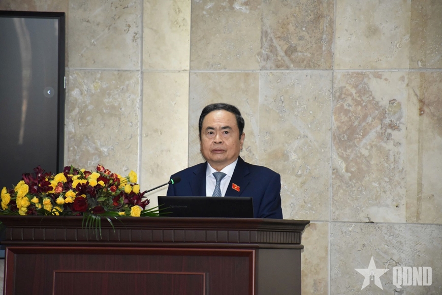Chủ tịch Quốc hội Trần Thanh Mẫn và Phu nhân thăm Trường Đại học Tổng hợp Quốc gia Yerevan