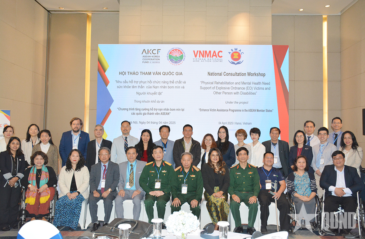 Chung tay thúc đẩy các nỗ lực hỗ trợ nạn nhân bom mìn và người khuyết tật