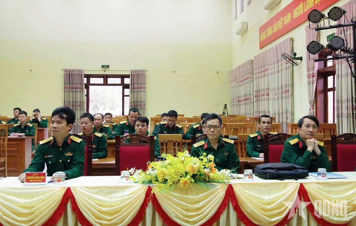 Binh chủng Tăng thiết giáp: Khai mạc lớp tập huấn nghiệp vụ công tác quân lực năm 2025