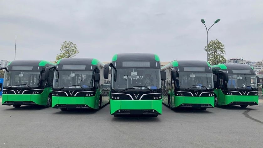 Hà Nội: 100% xe buýt sử dụng điện, năng lượng xanh đến năm 2030