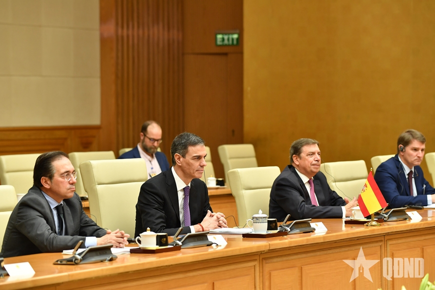 Thủ tướng Phạm Minh Chính hội đàm với Thủ tướng Tây Ban Nha Pedro Sánchez