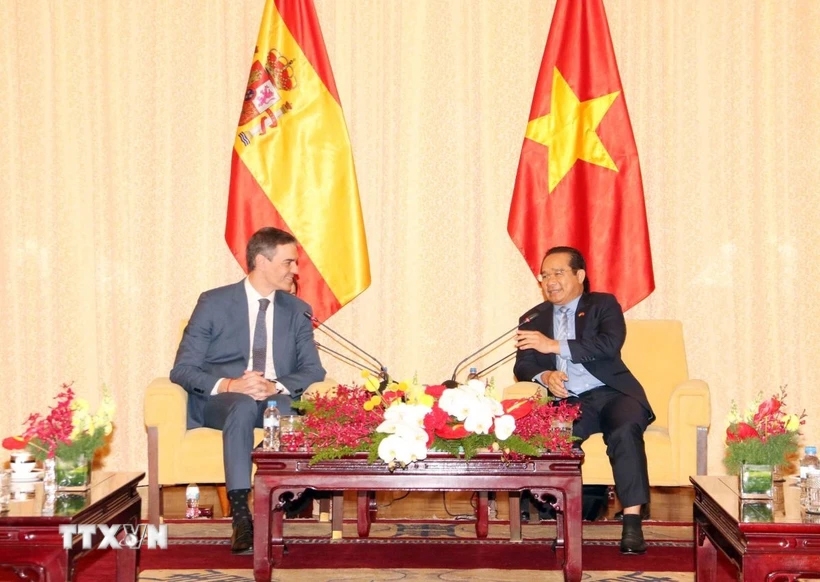 Thủ tướng Vương quốc Tây Ban Nha Pedro Sánchez kết thúc chuyến thăm chính thức Việt Nam