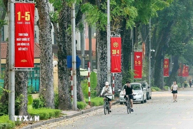 Hà Nội tổ chức cao điểm tuyên truyền kỷ niệm ngày chiến thắng 30-4