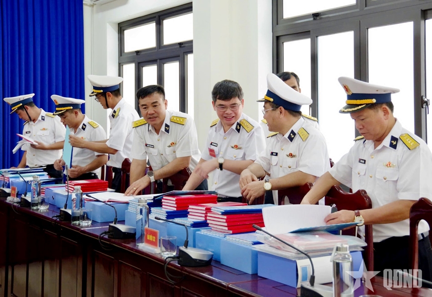 Quân chủng Hải quân kiểm tra tháng đầu huấn luyện tại Vùng 3 Hải quân