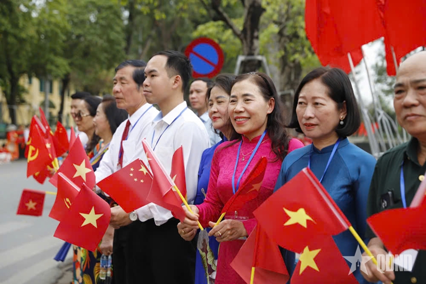 Tổng Bí thư Tô Lâm chủ trì lễ đón cấp Nhà nước Tổng Bí thư, Chủ tịch Trung Quốc Tập Cận Bình
