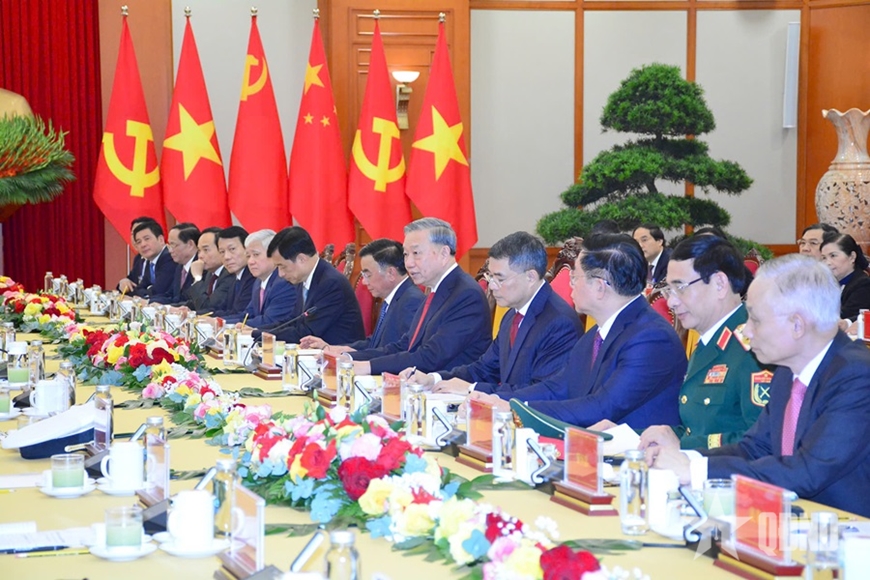 Tổng Bí thư Tô Lâm hội đàm với Tổng Bí thư, Chủ tịch Trung Quốc Tập Cận Bình