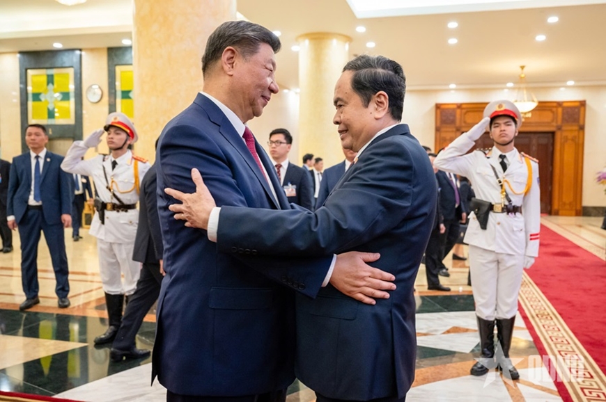 Chủ tịch Quốc hội Trần Thanh Mẫn hội kiến Tổng Bí thư, Chủ tịch Trung Quốc Tập Cận Bình