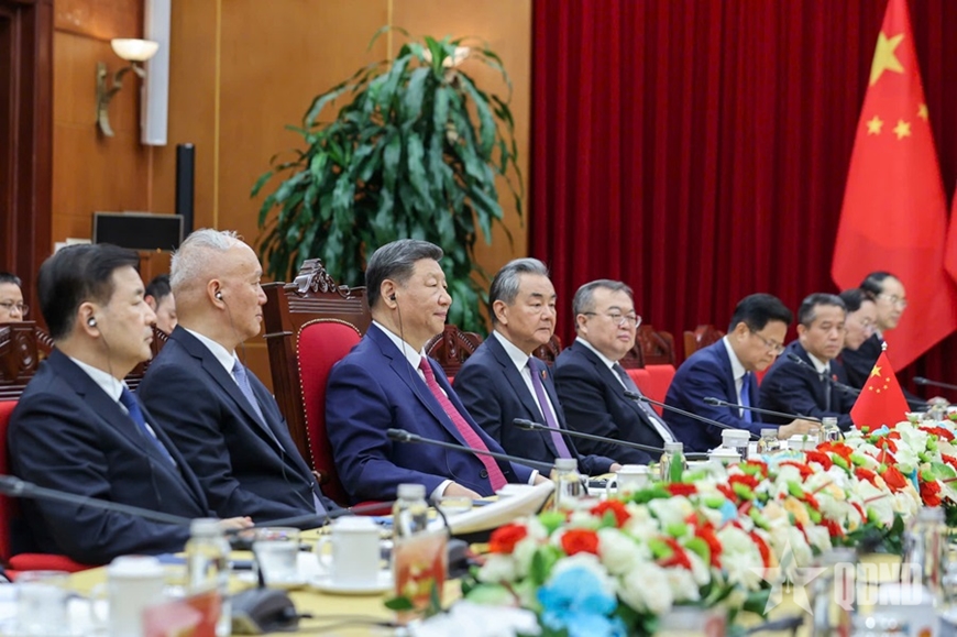Thủ tướng Phạm Minh Chính hội kiến Tổng Bí thư, Chủ tịch Trung Quốc Tập Cận Bình