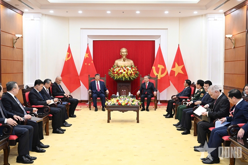 Tổng Bí thư Tô Lâm hội đàm với Tổng Bí thư, Chủ tịch Trung Quốc Tập Cận Bình