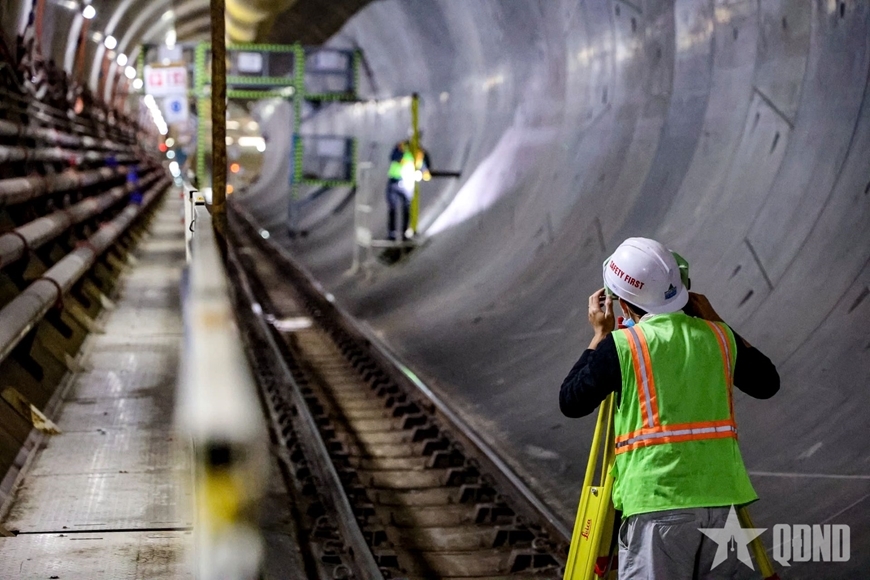 Hà Nội: Tạm di dời 9 hộ dân để khoan ngầm metro Nhổn - Ga Hà Nội