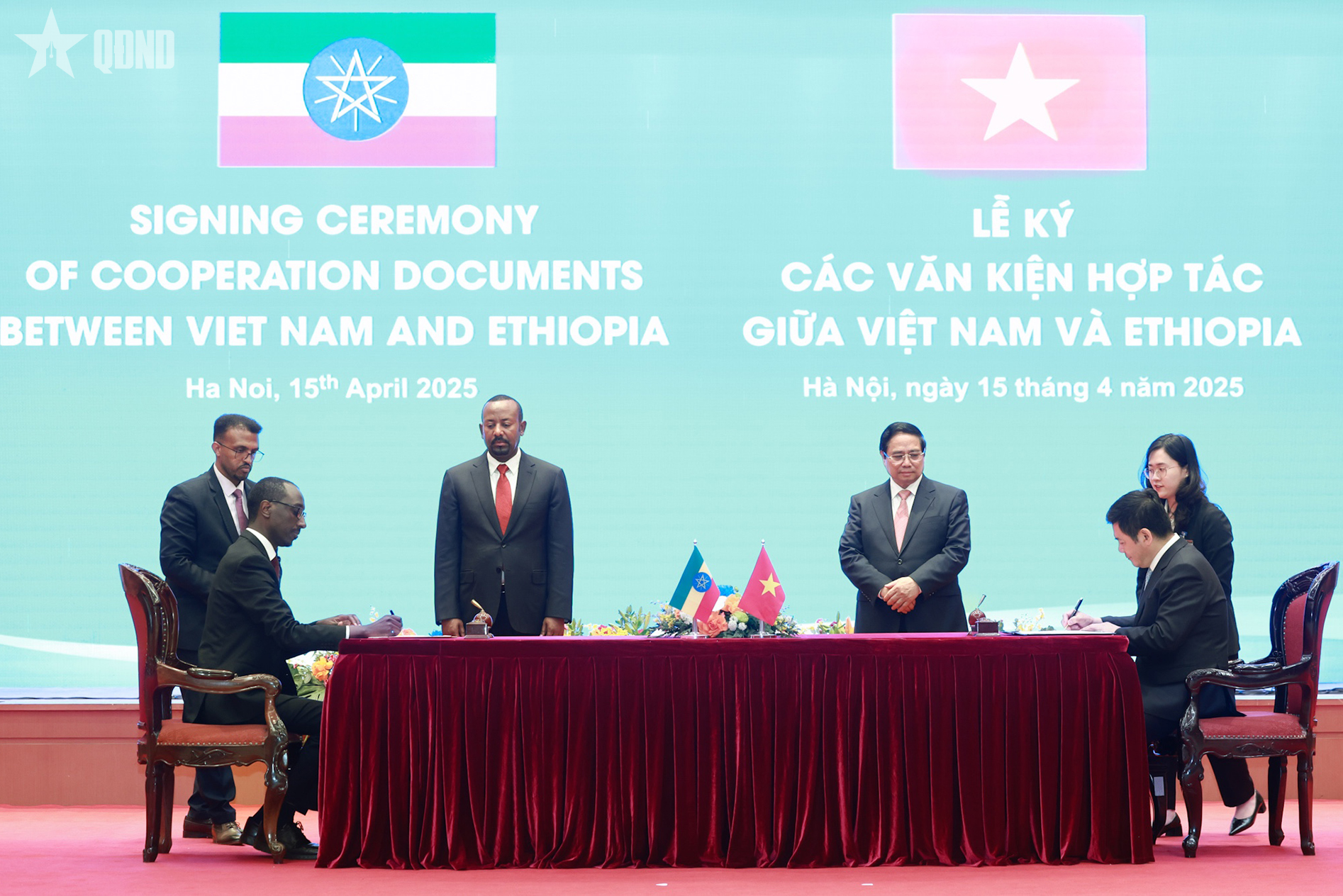 Việt Nam và Ethiopia nhất trí tạo hành lang thuận lợi cho hợp tác kinh tế