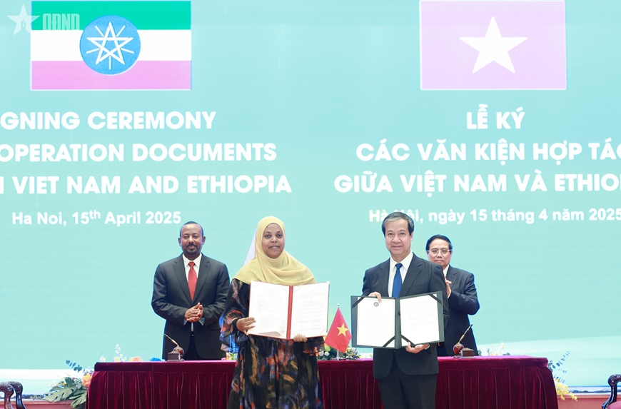 Việt Nam và Ethiopia nhất trí tạo hành lang thuận lợi cho hợp tác kinh tế