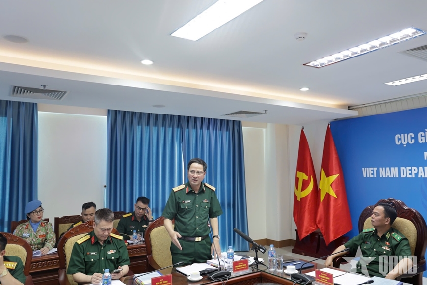Khảo sát thẩm tra dự án Luật Tham gia lực lượng gìn giữ hòa bình của Liên hợp quốc