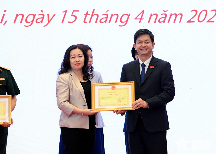Chủ tịch Quốc hội Trần Thanh Mẫn dự cuộc họp Tổng kết công tác tổ chức Hội nghị Ban Chấp hành Liên minh Nghị viện Pháp ngữ