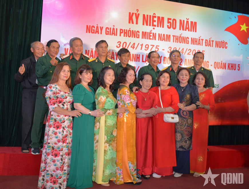Gặp mặt truyền thống cựu chiến binh Sư đoàn 2, Quân khu 5