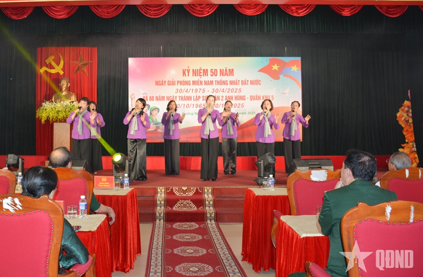 Gặp mặt truyền thống cựu chiến binh Sư đoàn 2, Quân khu 5
