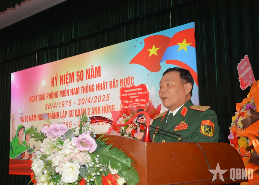 Gặp mặt truyền thống cựu chiến binh Sư đoàn 2, Quân khu 5