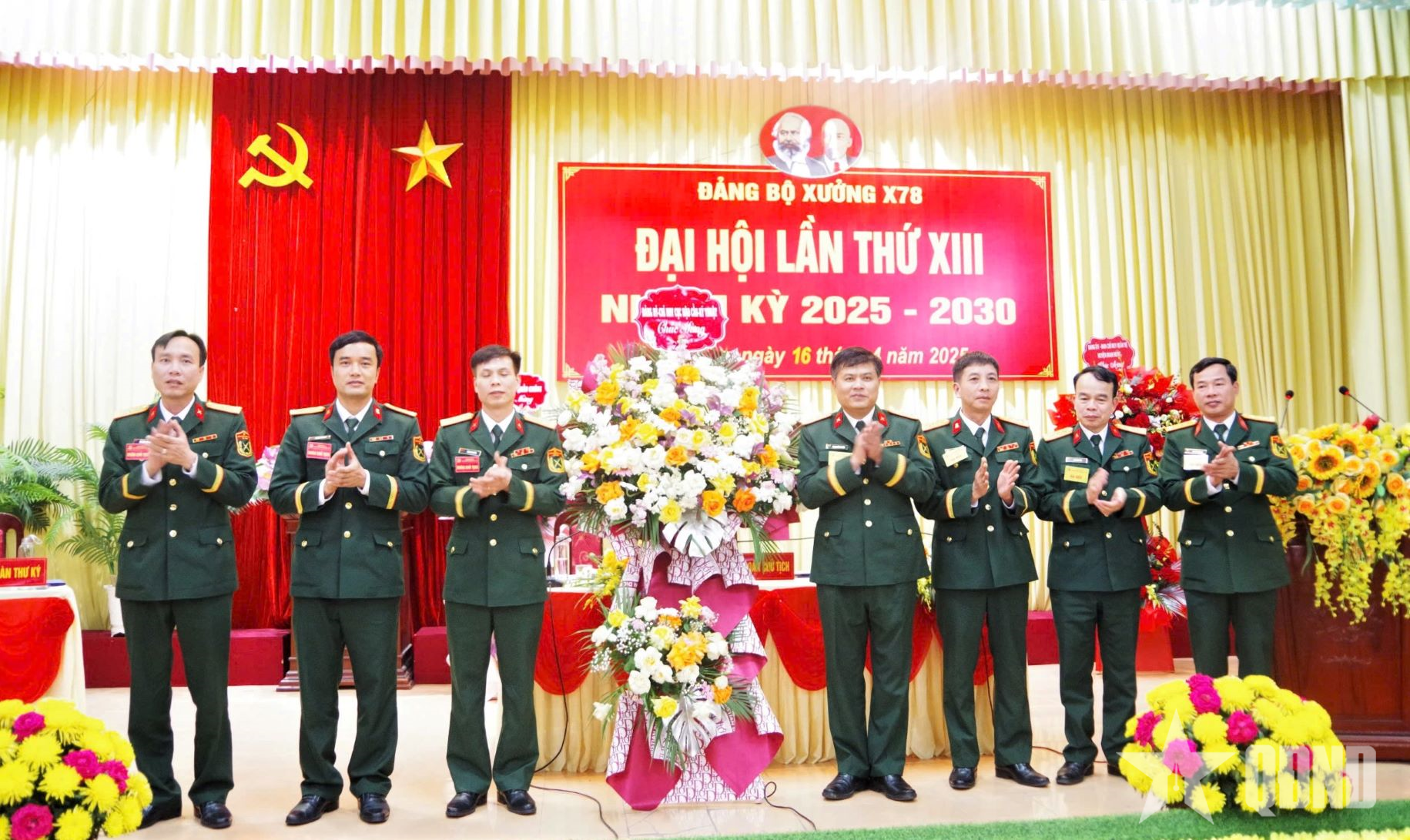 Đảng bộ Xưởng X78 tổ chức Đại hội lần thứ XIII, nhiệm kỳ 2025-2030