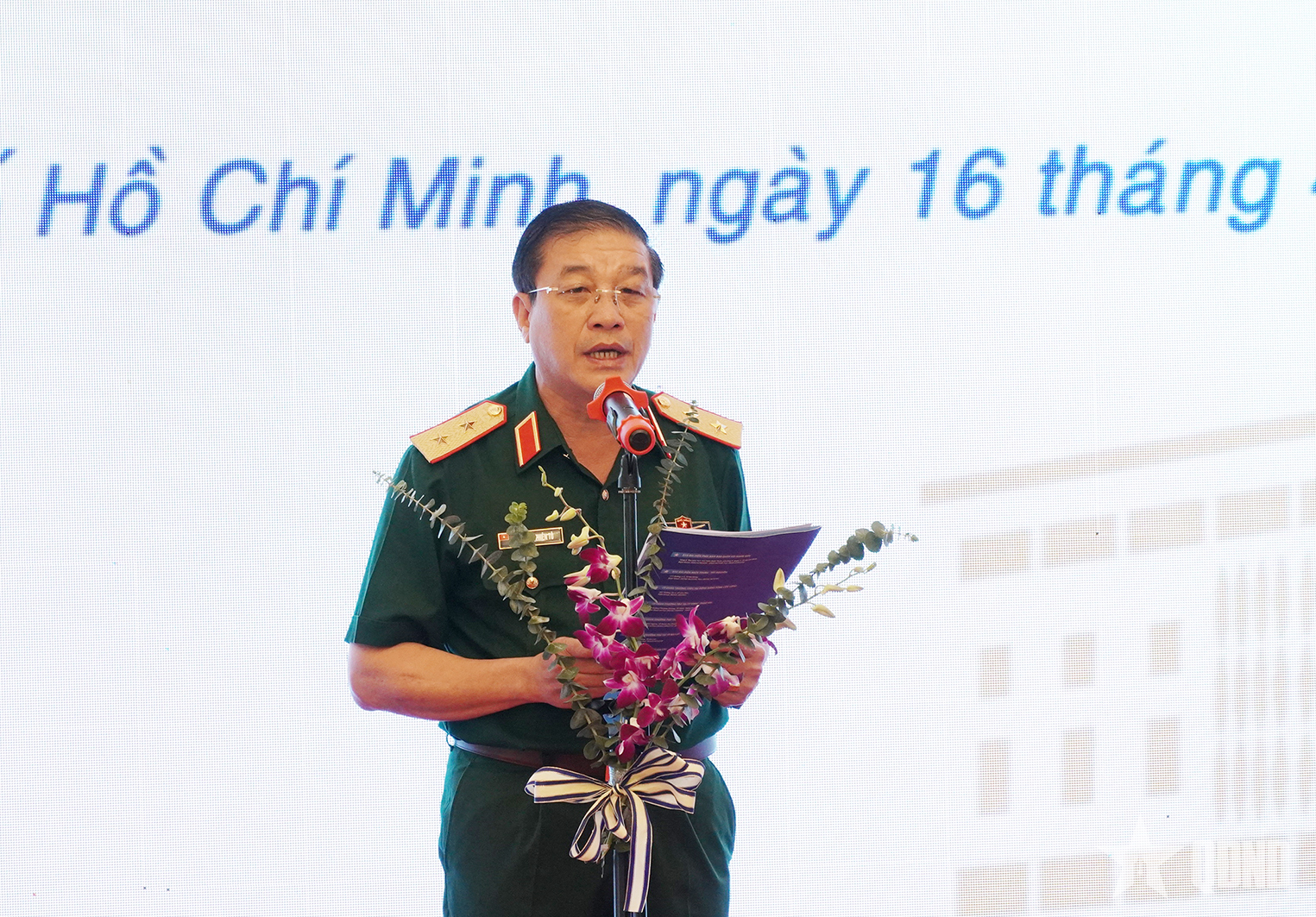 Phát biểu của Trung tướng Trương Thiên Tô tại chương trình gặp mặt, giao lưu 