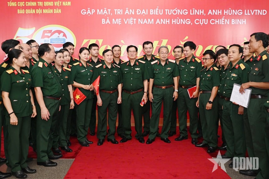 Chương trình gặp mặt, tri ân đại biểu tướng lĩnh, Anh hùng LLVT nhân dân, Bà mẹ Việt Nam anh hùng, chủ đề: “50 năm toàn thắng về ta”: Trào dâng ký ức hào hùng