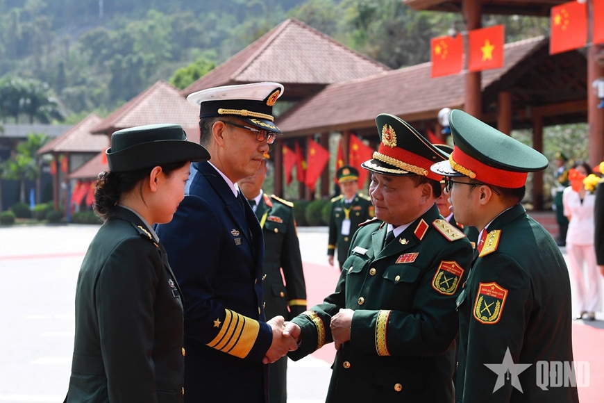 Giao lưu hữu nghị quốc phòng biên giới Việt Nam - Trung Quốc lần thứ 9 thành công tốt đẹp