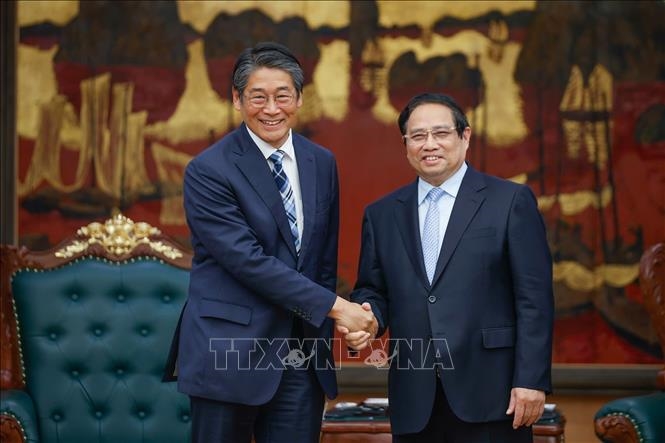 Thủ tướng Phạm Minh Chính tiếp Đại sứ Nhật Bản tại Việt Nam Ito Naoki