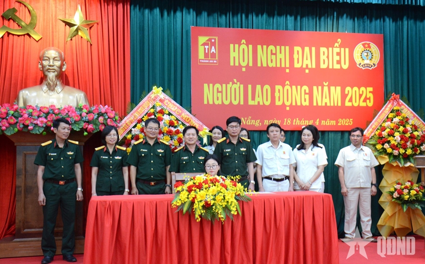 Công đoàn cơ sở Công ty Cổ phần Xây lắp Thành An 96 phát động thi đua và ký giao ước thi đua năm 2025.