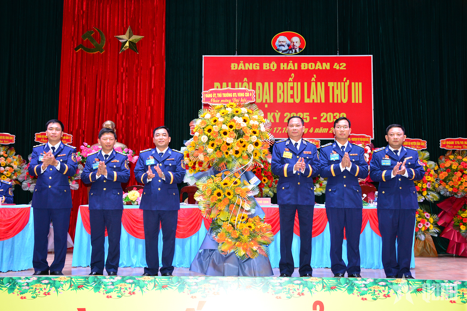 Đảng bộ Hải đoàn 42: Dân chủ, đoàn kết, kỷ cương, đổi mới, đột phá